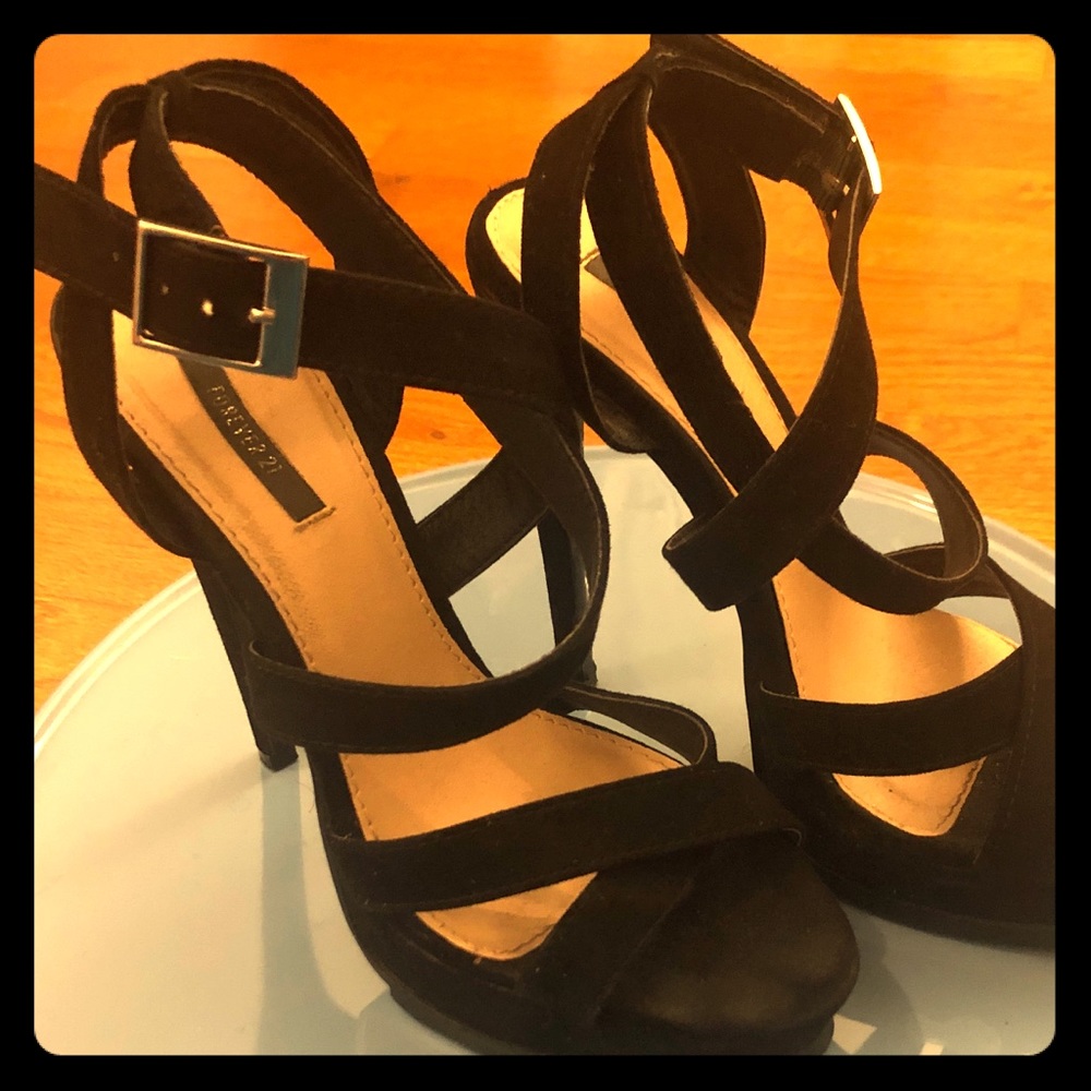 Forever21 black heels